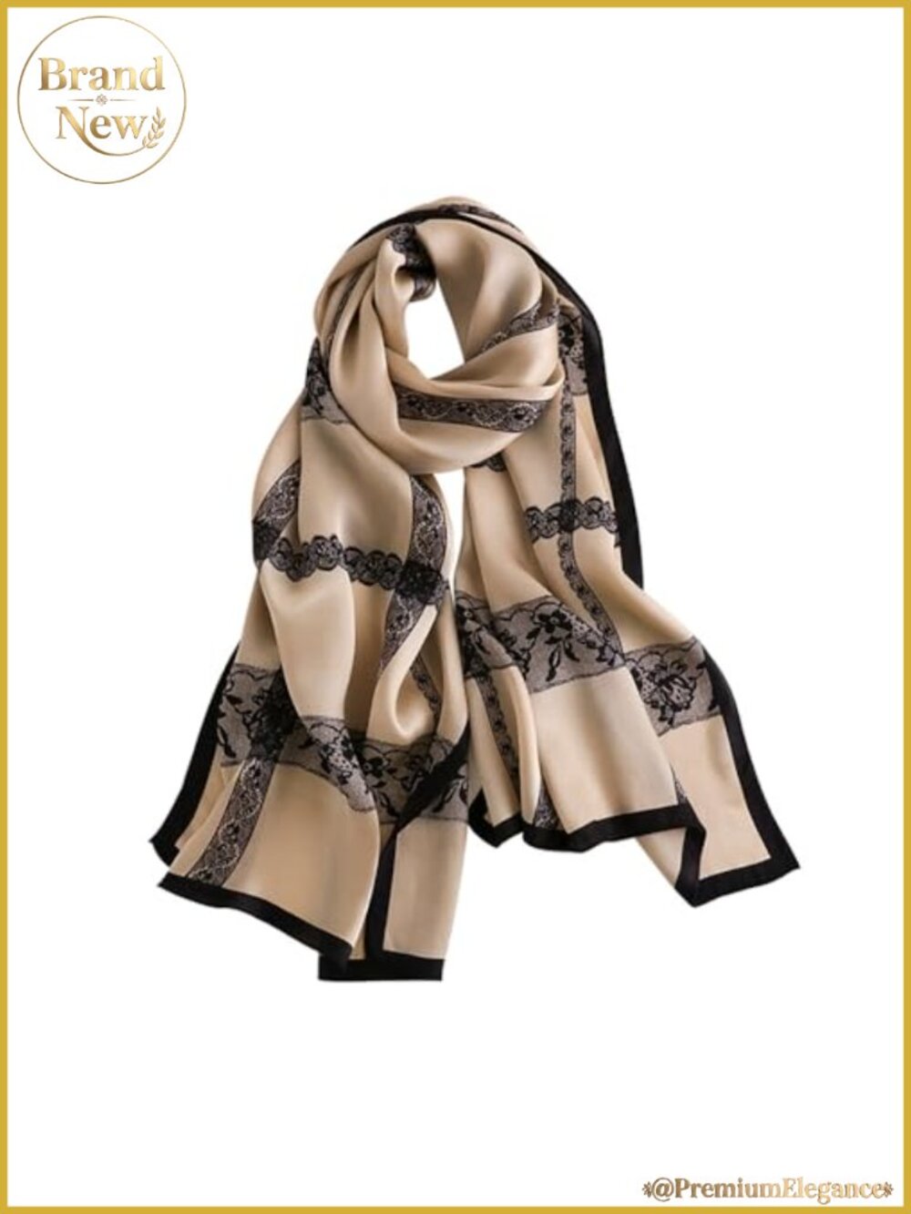 Luxury 100% Mulberry Silk Long Scarf Wrap Shawl